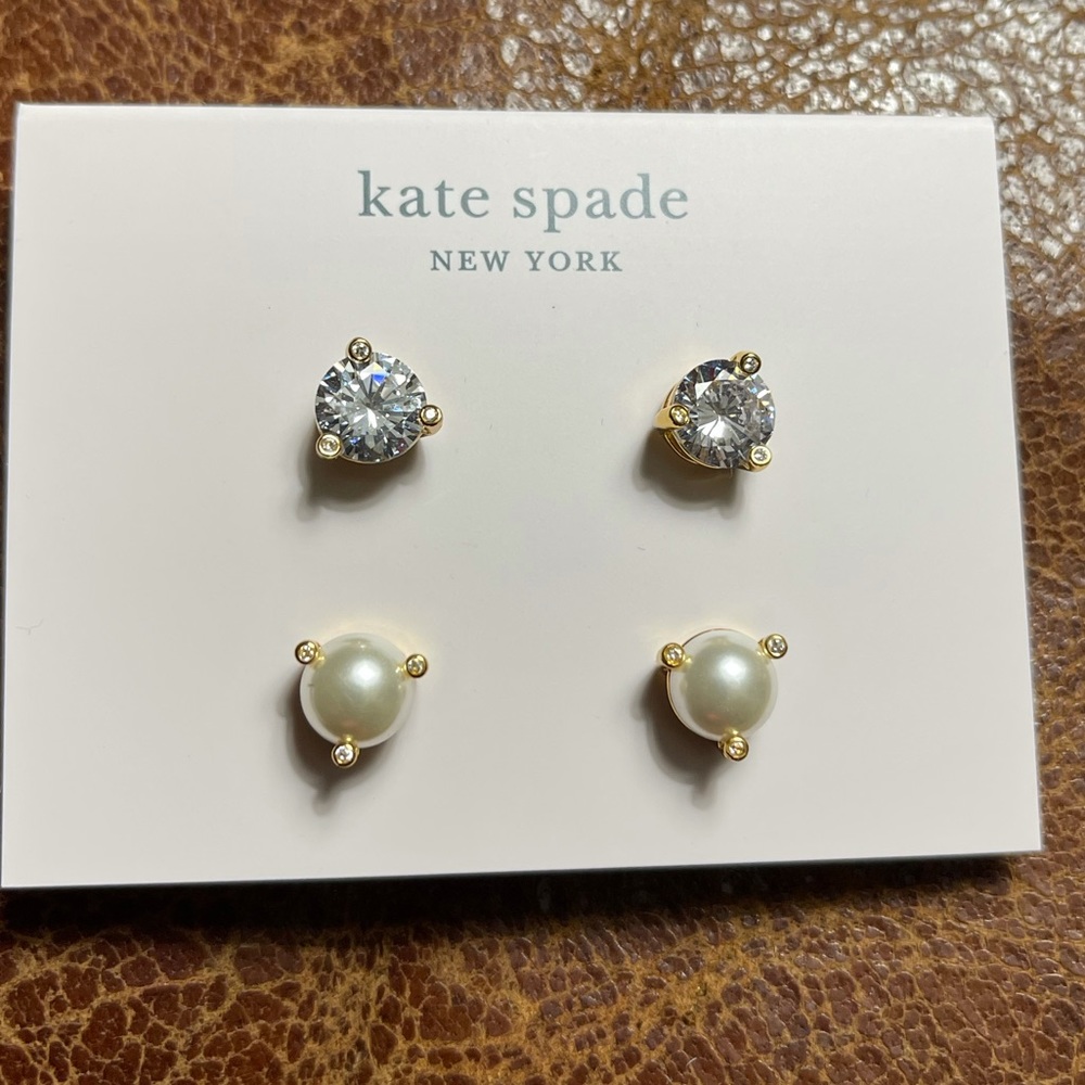 Kate Spade New York Earrings\Pouch | NWT